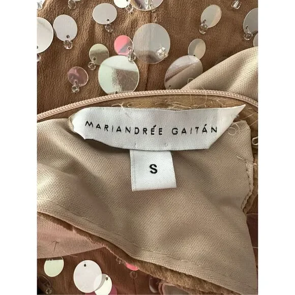 Mariandree Gaitan Marie Dress Size S $995